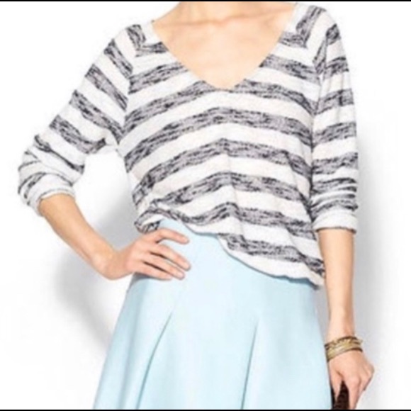 Anthropologie Sweaters - Sanctuary Striped Cropped Sweater